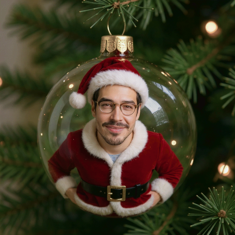 Merry Christmas Meme personalized ornament