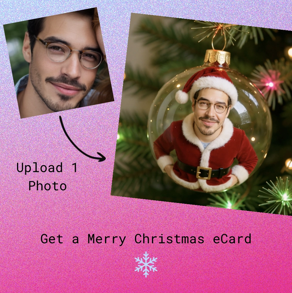 Merry Christmas Meme Generator using hiwith.ai